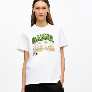 GANNI Poppy relaxed T-Shirt